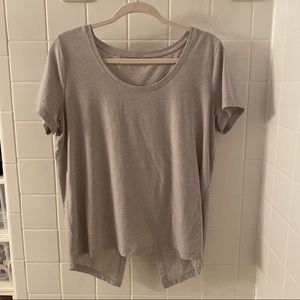 Outdoor Voices Split back tee